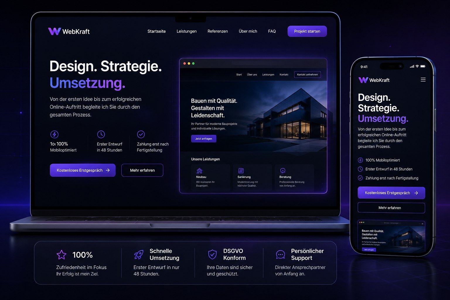 Referenz: Webdesign